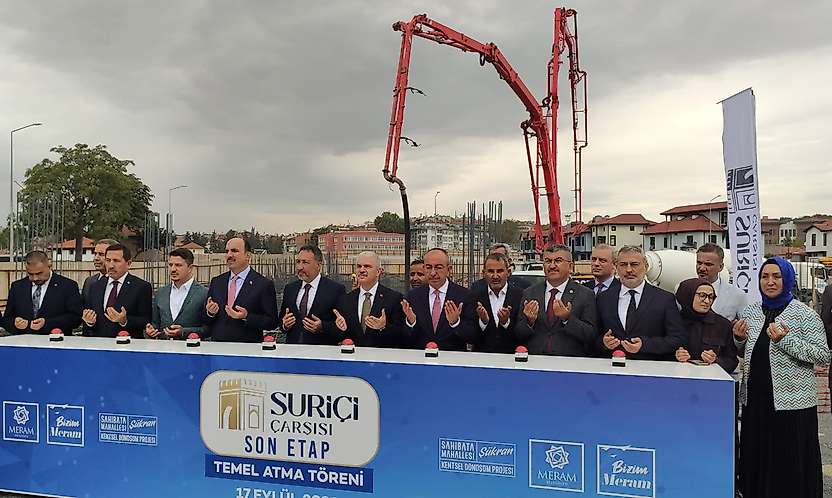 Konya'da Şükran Kentsel Dönüşümü'nde son etap için düğmeye basıldı