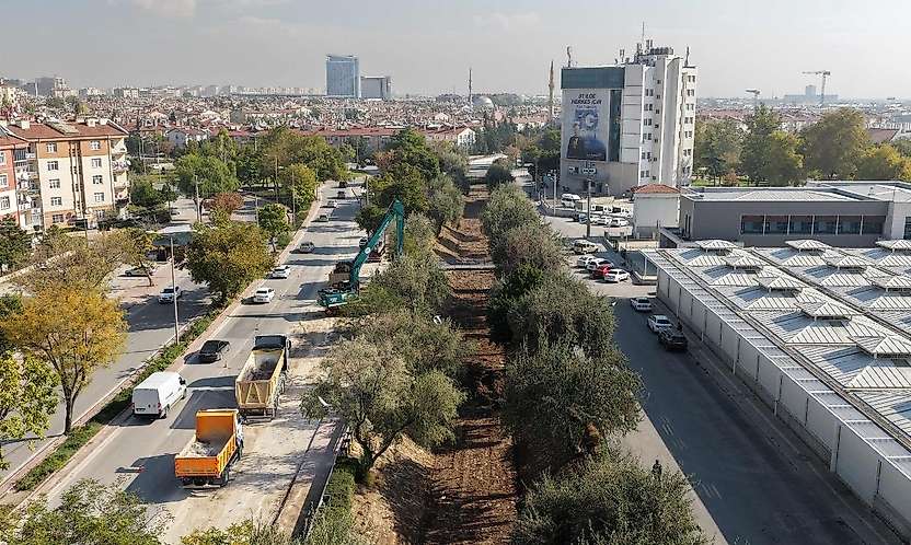 Konya'da taşkınlara karşı kollar sıvandı!