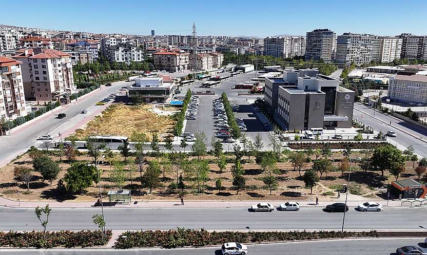 Konya'da tramvay çalışmasında dikkat çeken karar! Ağaçlar kurtarıldı