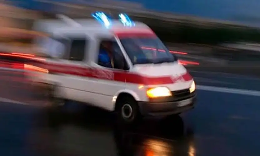 Konya'da üst geçitte korkutan kaza
