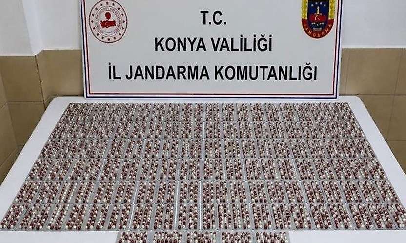 Konya'da uyuşturucuya geçit yok: 4 tutuklama