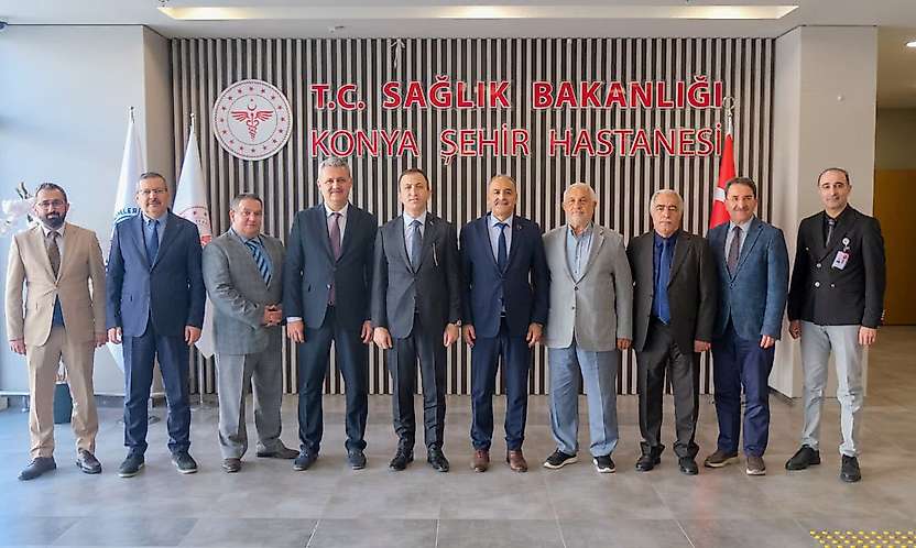 Konya'da Vali Yardımcısından sağlık tesislerine ziyaret