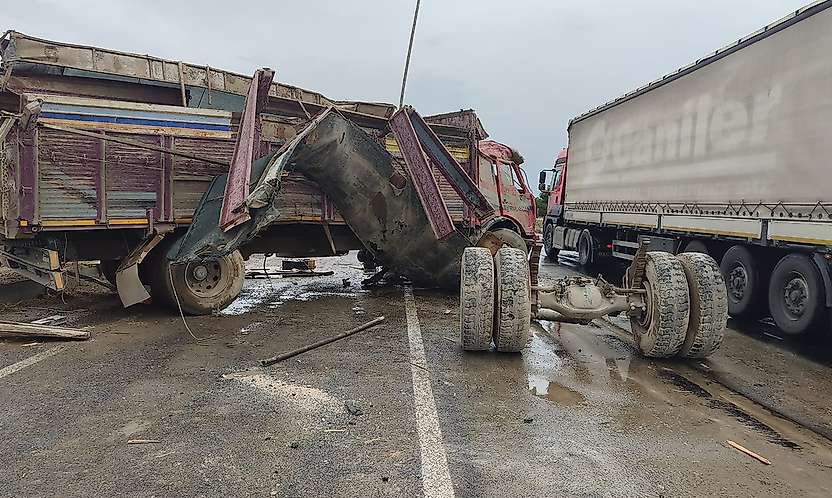 Konya'da yağmur kazayı beraberinde getirdi