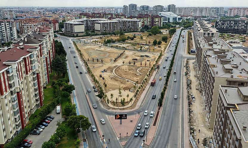 Konya'daki atıl alan küçük bir ormana dönüşüyor: Havzan Parkı açılıyor