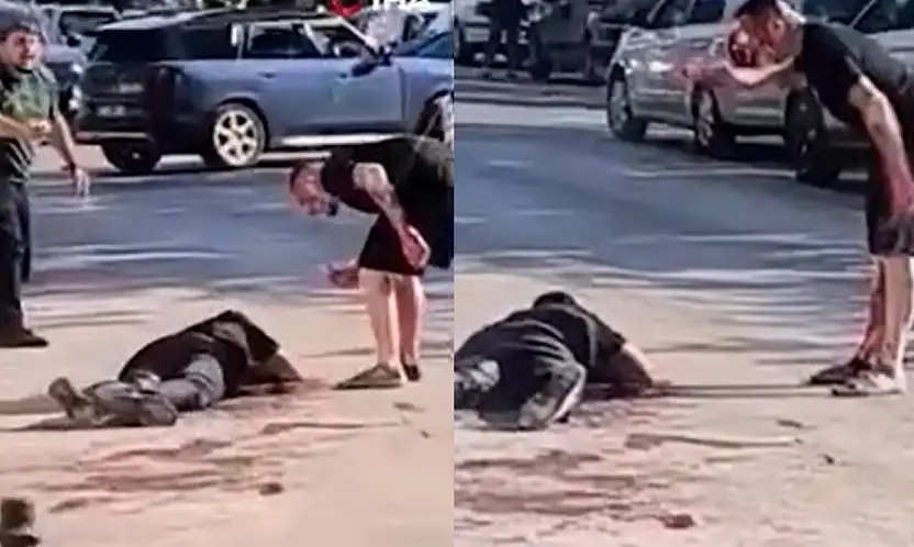 Konya'daki cinayette dikkat çeken görüntü ortaya çıktı