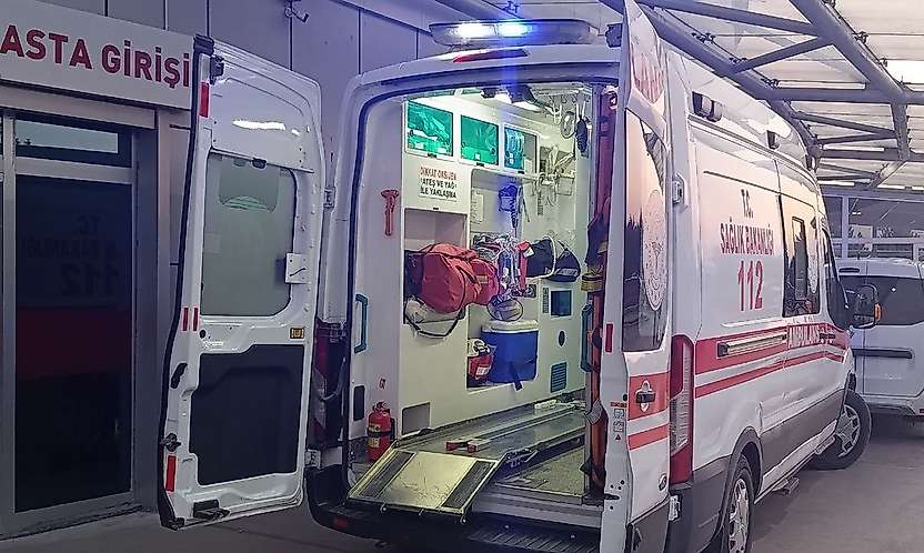 Konya'daki motosiklet kazası 2 kişiyi hastanelik etti
