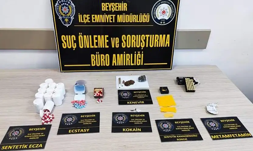 Konya'daki o evden hem zehir hem cephanelik çıktı!