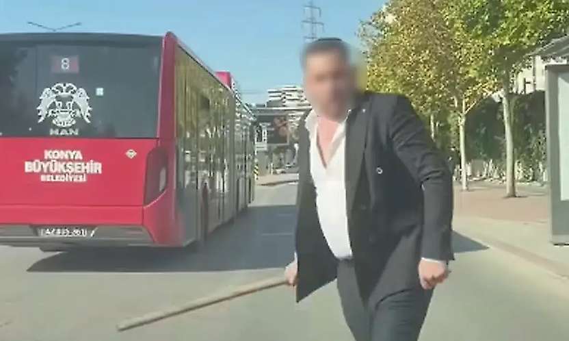 Konya'daki trafik magandasına rekor ceza: Ehliyetine ve aracına el kondu