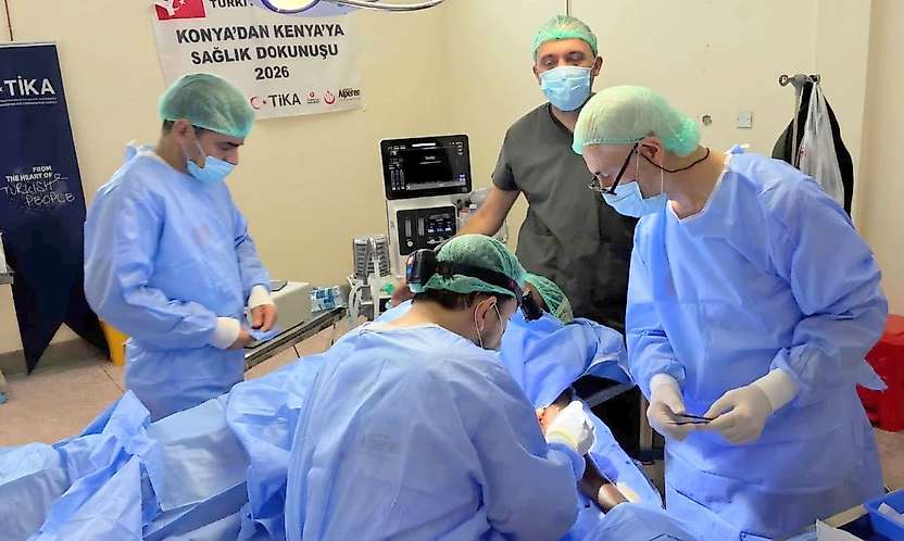 Konya'dan Kenya'ya sağlık dokunuşu