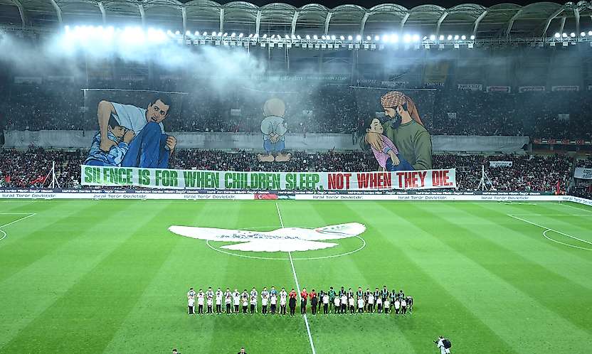 Konya'dan tüm dünyaya Filistin mesajı verildi