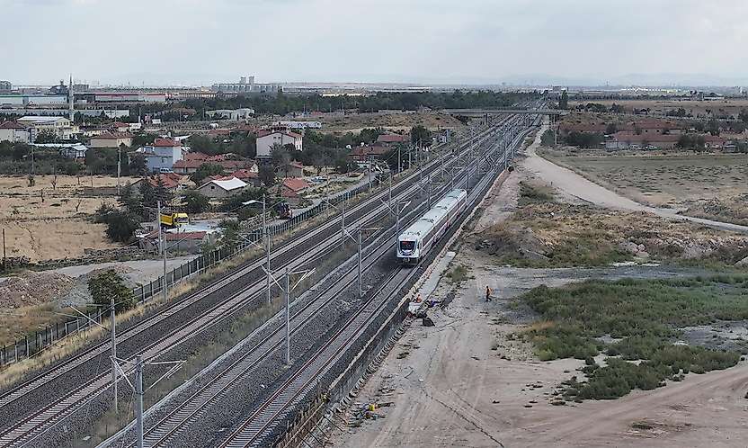 Konya'nın dev raylı sistem projeleri incelendi
