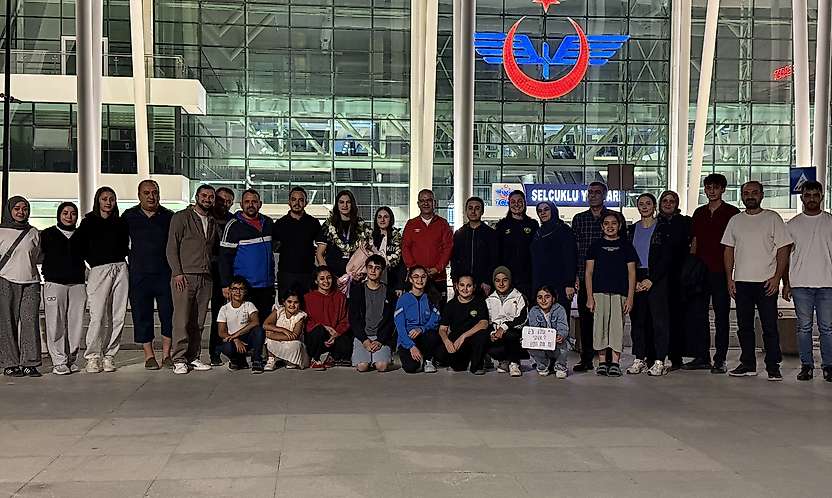Konya'nın gururu Sinem Oruç, Avrupa ikincisi olarak döndü!