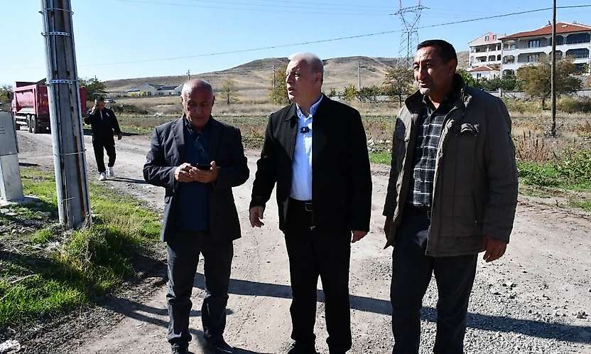 Konya'nın ilçelerinde yollar modernleşiyor