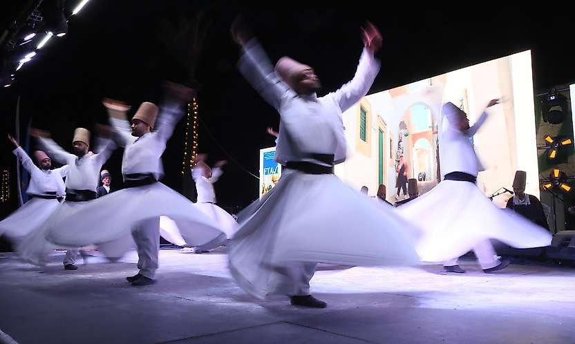 Konya'nın sema geleneği Tunus'ta yankılandı