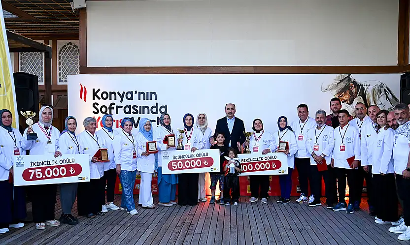 Konya'nın sofrasında şampiyonlar belli oldu! İşte o isimler
