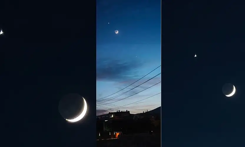 Konya semalarında Ay ve yıldız buluştu