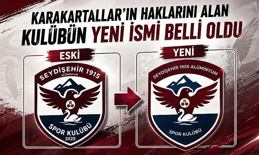 Konya takımının ismi değişti