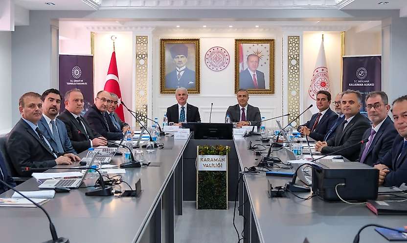 Konya ve Karaman valileri kalkınma için buluştu