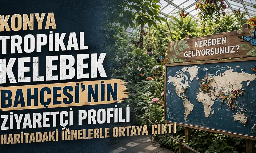Konya'ya bakın kim nereden geliyormuş