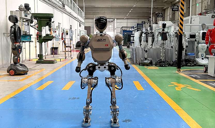 Konyalı firmanın insansı robotu sosyal medyada ilgi gördü