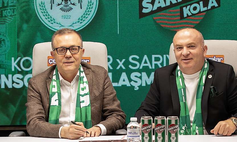 Konyaspor'a içecek sponsoru