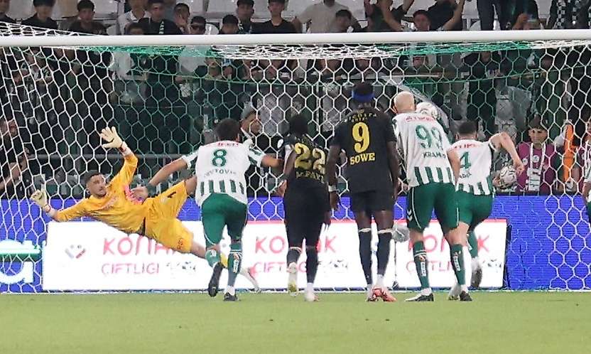 Konyaspor beyaz noktaya gitmedi!