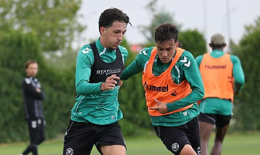 Konyaspor bugün çalıştı, yarın izinli