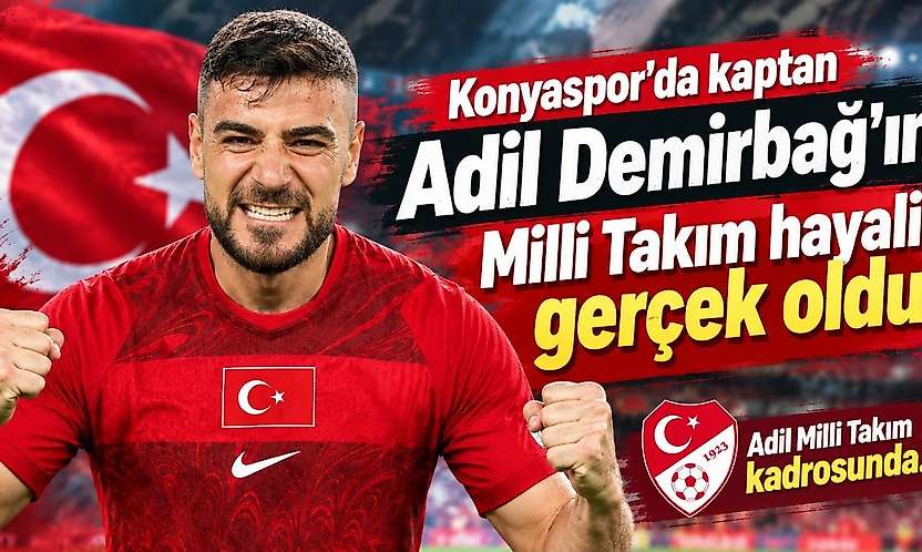 Konyaspor'da Adil, muradına erdi