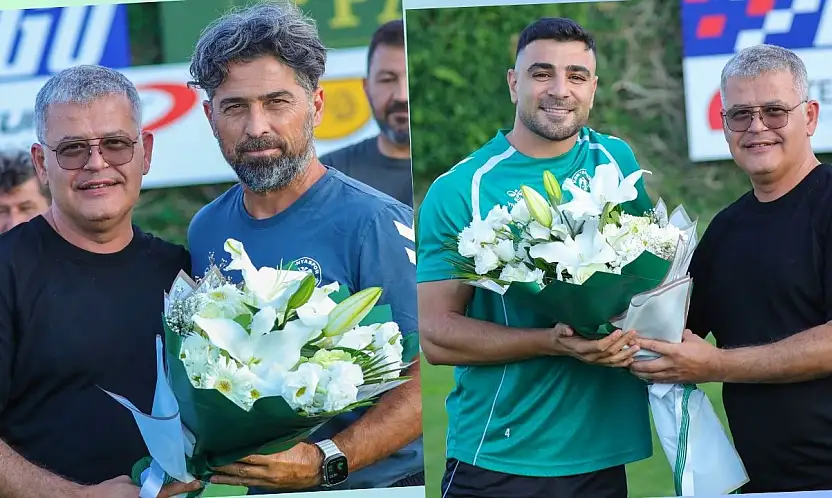 Konyaspor'da çiçekli başlangıç