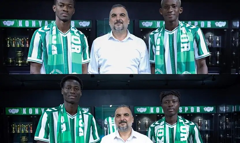 Konyaspor'da geleceğe atılan imzalar