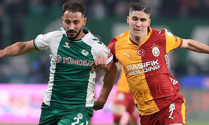 Konyaspor ile Galatasaray 51. sınavda