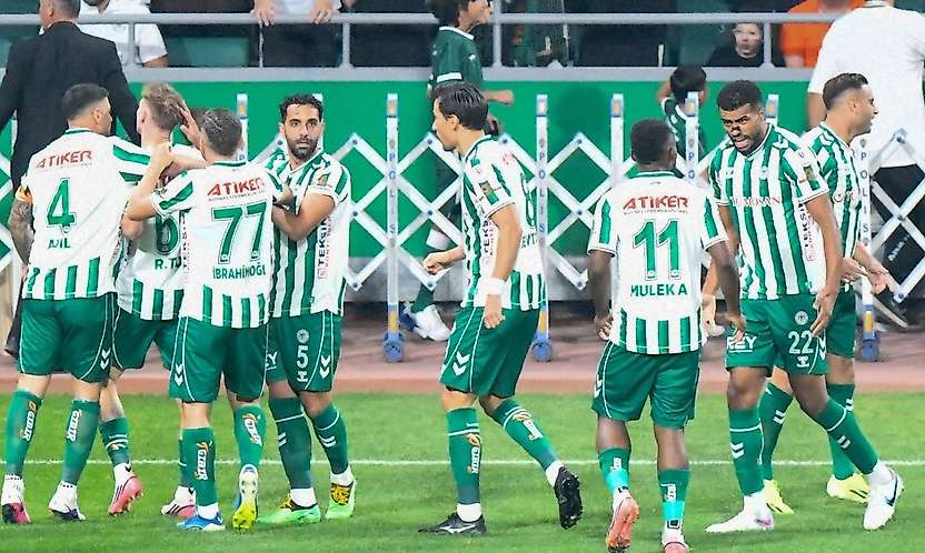 Konyaspor o istatistikte son 3'te!