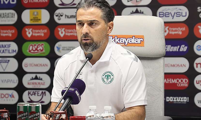 Konyaspor'un teknik patronu İlhan Palut'tan özeleştiri