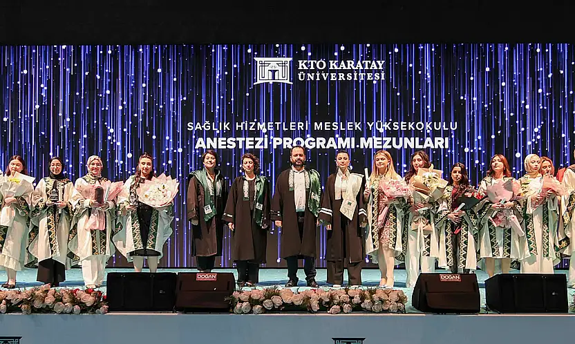 KTO Karatay'da mezuniyet coşkusu