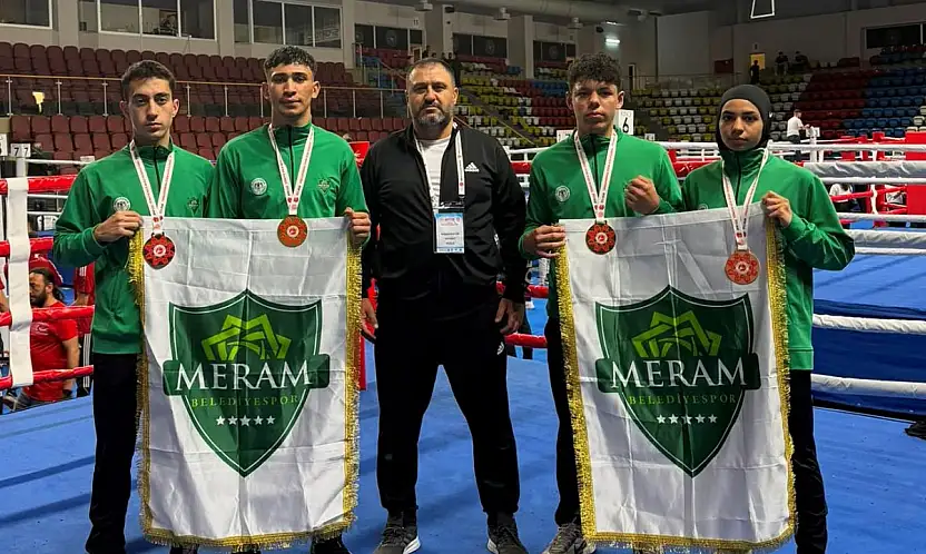 Meram Belediyespor'un gururu oldular