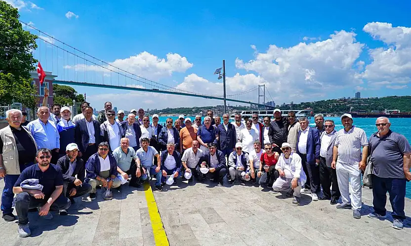 Meramlı muhtarlar İstanbul'a çıkarma yaptı