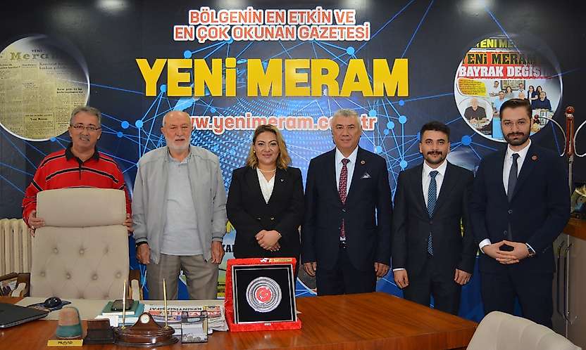 MHP Selçuklu'dan Yeni Meram'a ziyaret