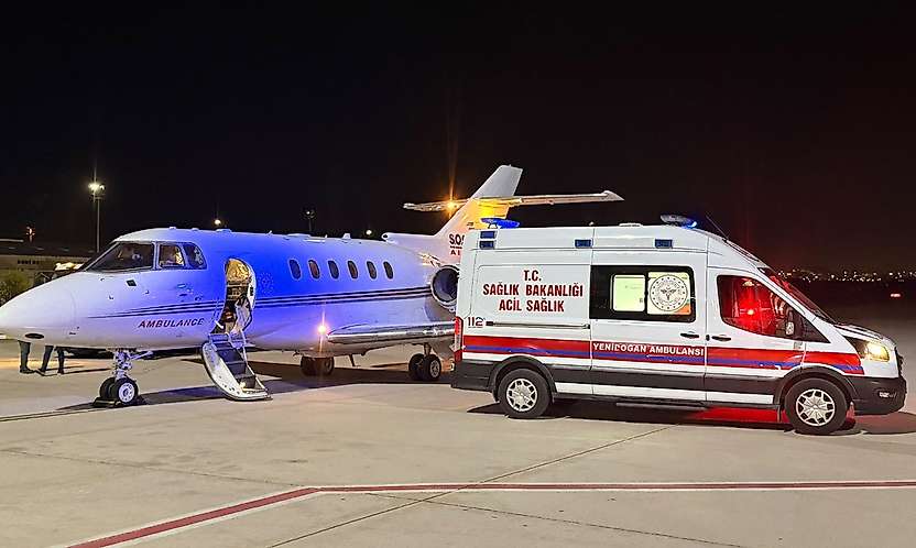 Minik Eylül, tedavisi için Batman'dan Konya'ya getirildi