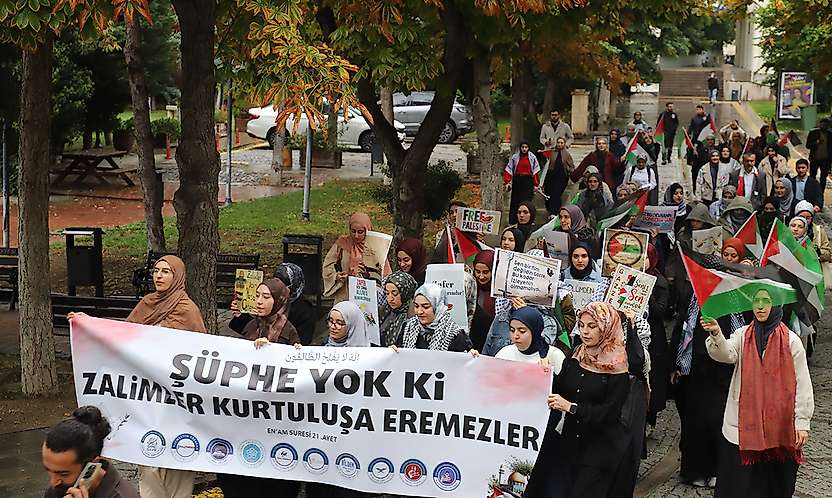 NEÜ, Gazze'deki drama bir kez daha dikkat çekti