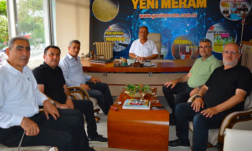 Oda başkanlarından Yeni Meram'a ziyaret