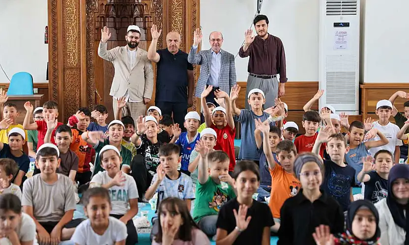 Selçuklu'da çocuklar yaz tatilini verimli geçiriyor
