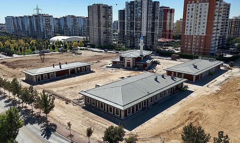 Selçuklu'da dikkat çeken projede sona yaklaşıldı
