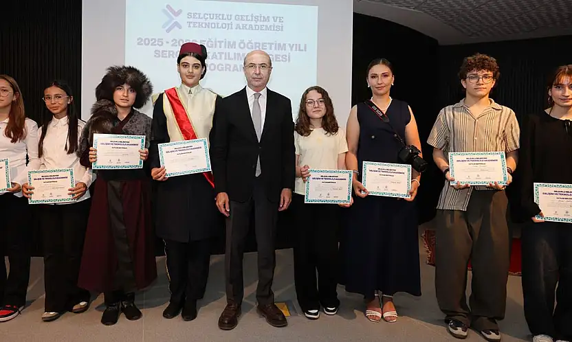 Selçuklu'da geleceğin yetenekleri mezun oldu
