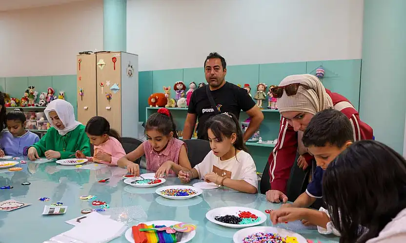 Selçuklu'dan Filistinli ailelere kucak açan akademi