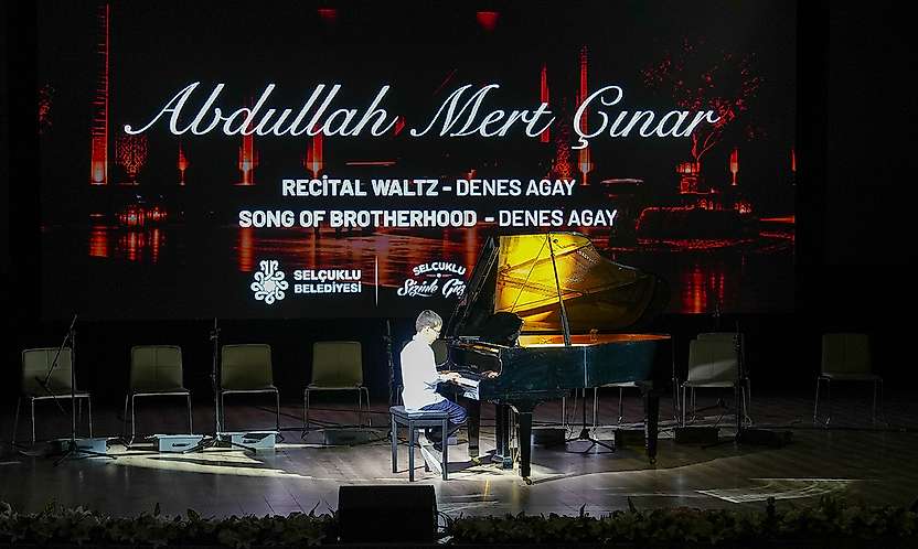 Selçuklu Sanat Akademisi'nden Konya'ya unutulmaz piyano resitali