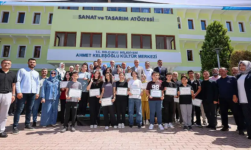 Selçuklu Sanat Atölyesi'nde yıl sonu coşkusu