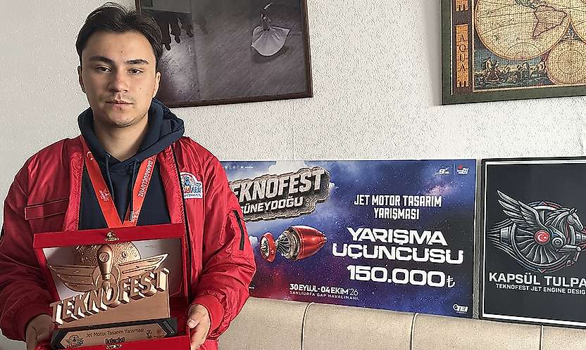 TEKNOFEST'te Konya imzası: Kapsül Tulpar takımı üçüncü oldu!