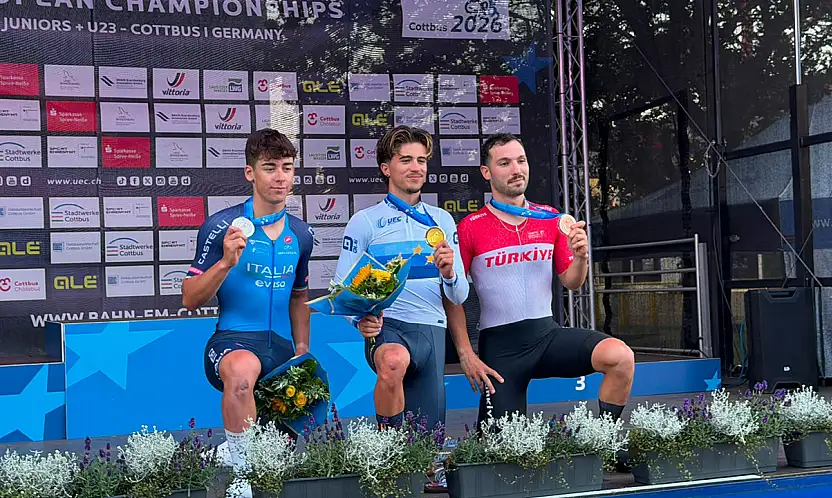 Türk bisikletinde tarihi başarı! Konyalı pedaldan bronz madalya