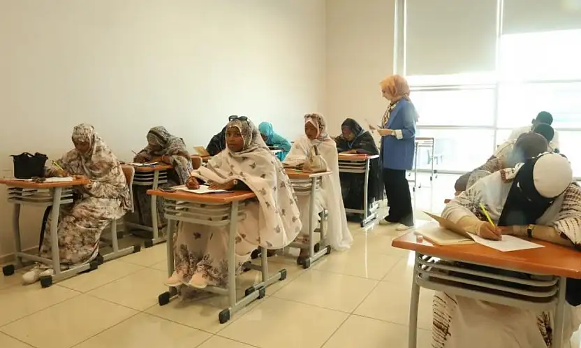 Türkçe hayali için Moritanya'dan Konya'ya geldiler